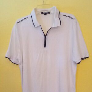 new KARL LAGERFELD short sleeve Polo mens- XL